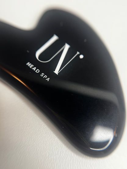 Gua Sha en Obsidienne noir outil soin du visage